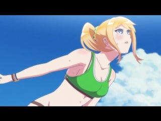 [anipain] harukana receive / харука и каната принимают подачу [11] rizz fisher, jade, mirona