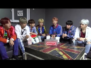 [other] 171008 bts talk about texting, shopping what they would steal from each other @ most requested live pt 2