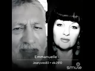 Pierre bachelet emmanuelle by jeanyves83 and vik2910 on smule