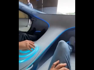 Внутри машины будущего mercedes avtr