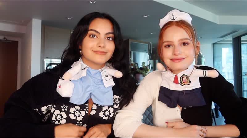 Мэделин петш halloween (dog) costume haul w camila mendes madelaine petsch