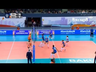 Top 10 best actions by paola egonu highlights cev womens eurovolley 2017
