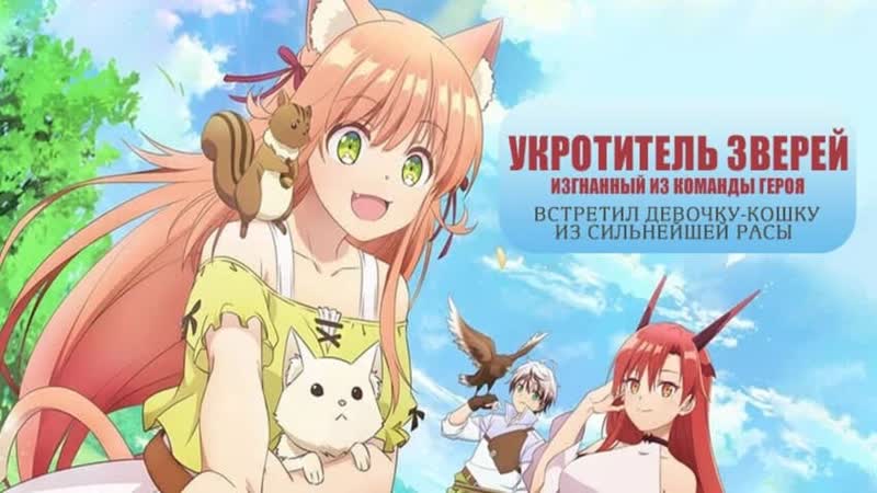 Аниме укротитель зверей, изгнанный из команды героя [ animevost ] | аниме марафон 720 hd