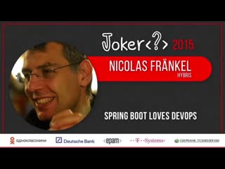 Nicolas frankel spring boot loves devops