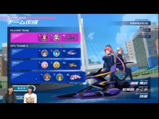 Kandagawa jet girls by senran kagura creator first ps4 gameplay racing part 2