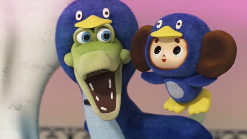 Японский мультфильм "крокодил гена и чебурашка"