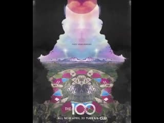 Everyone has their inner demons the100 returns in 2 weeks!