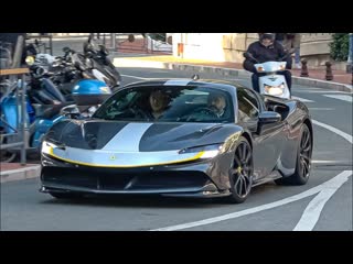 Supercars in monaco 2022 34 ( sf90 stradale, specialea, 600lt, gt2rs, gt3rs mr )