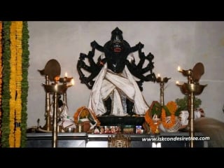 First darshan of narsimhadev from iskcon ujjain (netra unmelan)