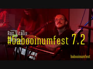 Roz vitalis at #baboooinumfest7 2