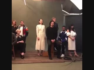 The cast and the photographer annie leibovitz