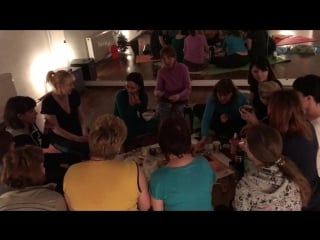 Предрождественское чаепитие в йога клубе намасте