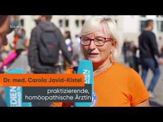 Demo berlin „nein zum impfzwang“ interview mit dr med javid kistel (teil 1) [interview]