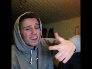 Alex (alexander) holtti how i thought i looked with a hoodie on vs reality