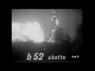 B 52 shot down during linebacker ii in vietnam