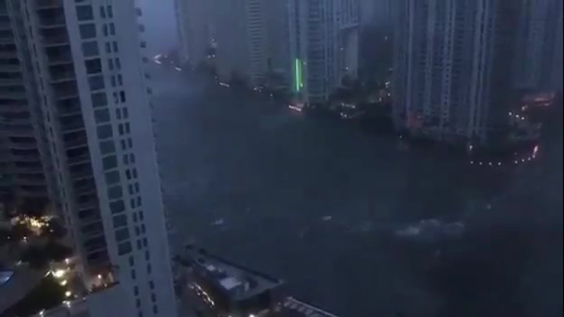 Последствия урагана "ирма" в майами