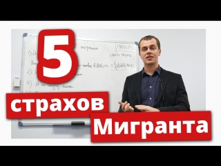 5 cтрахов иммигранта / эмигранта