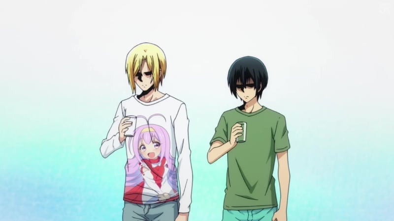 Отрывок "рассмеши пьяницу" (необъятный океан / grand blue)