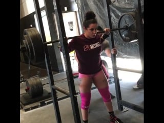 Айша хейли приседает 170