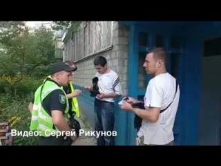 В харькове бдительные соседи задержали квартирных воров