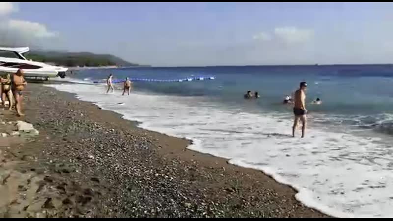 Видео с пляжа в кемере от наших замечательных туристок ирины, ларисы и лилии😊