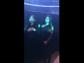 Hyunjin was nervous and she made hyejoo feel her heartbeat