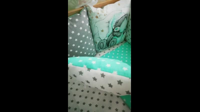 Комплект в кроватку тедди