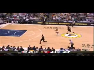 Andre iguodala on of the sickest alley oops ever