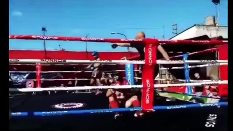 Нокауты в любительском кикбоксинге