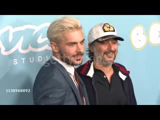 Zac efron and harmony korine at the los angeles premiere for neon & vice studio's 'the beach bum'