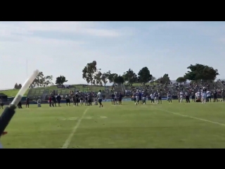 Byron jones with pbu #cowboyscamp day 4