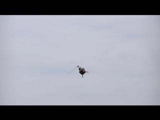 Gigantic rc bell 206 jetranger scale model turbine helicopter 15 pöting turbinenmeeting 2016