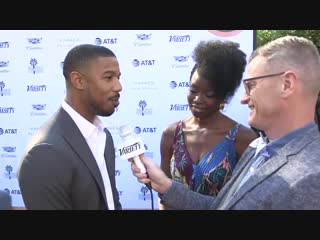 Michael b jordan and danai gurira share what its like working with ryan coogler