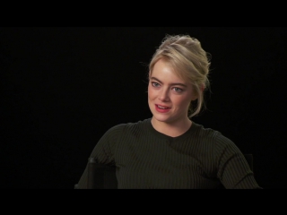 La la land | on set visit with emma stone 'mia'