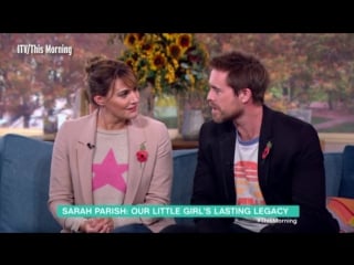 Sarah parish and husband overcome heartbreaking loss of baby by helping others