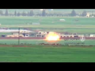 Сирия 10 04 2017 дараа подрыв пикапа боевиков фронта ан нусра на сву