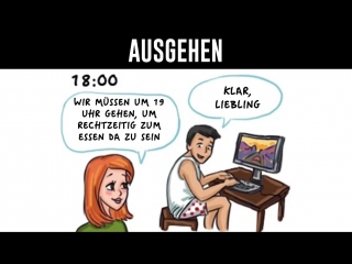 Männer und frauen sind so