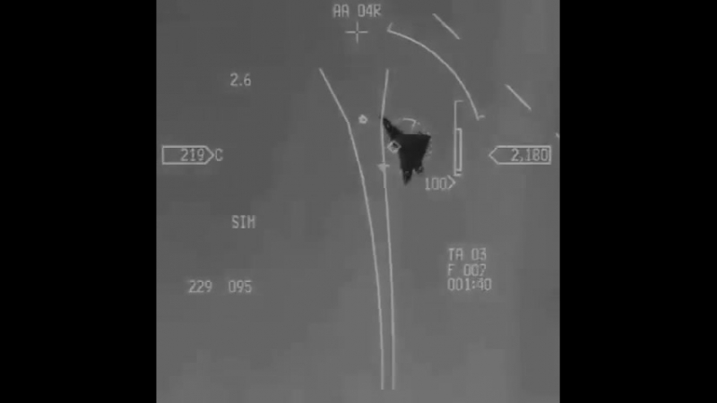 Учебный воздушный бой между mirage 2000 и f 16