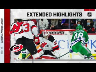 New jersey devils vs carolina hurricanes jan 29, 2022 highlights