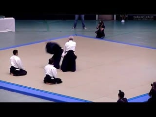 Aikido endo seishiro shihan 52nd all japan aikido demonstration 2014