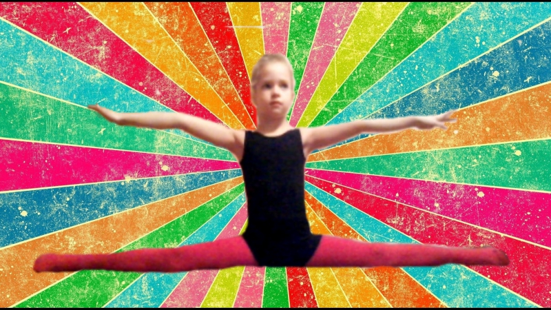 Ღ♥a young gymnast in competition♥ღ ღ♥молодая гимнастка на соревнованиях♥ღ