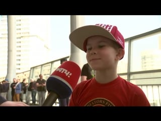 Молодой болельщик спартака © видеожесть