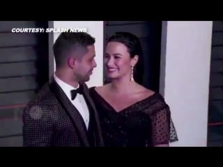 Wilmer valderrama and demi lovato at the vanity fair after party, in beverly hills february 28