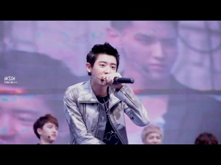 |fancam| 130525 chanyeol she's there @ kyungbok family festival