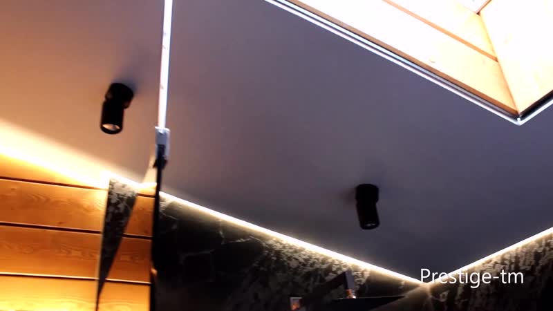 Парящие потолки в ванной комнате 2