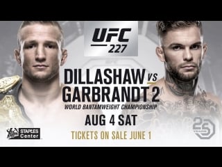 Tj dillashaw vs cody garbrant #ufc227 promo