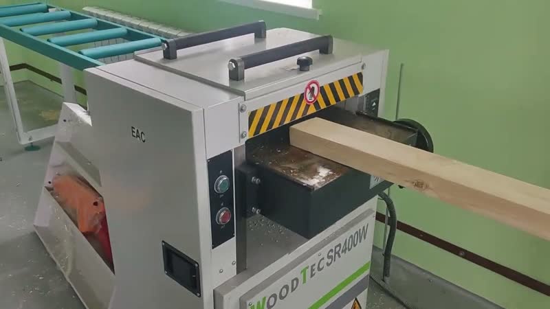Станок рейсмусовый с шейперным ножевым валом woodtec sr 400 w eco