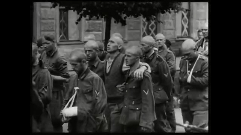 Первые пленные немцы в блокадном ленинграде