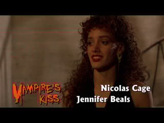 Jennifer beals, nicolas cage (vampire's kiss, 1988)
