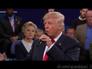 Носовые дебаты дональда трампа every donald trump sniff at the 2nd debate /abandobed 3